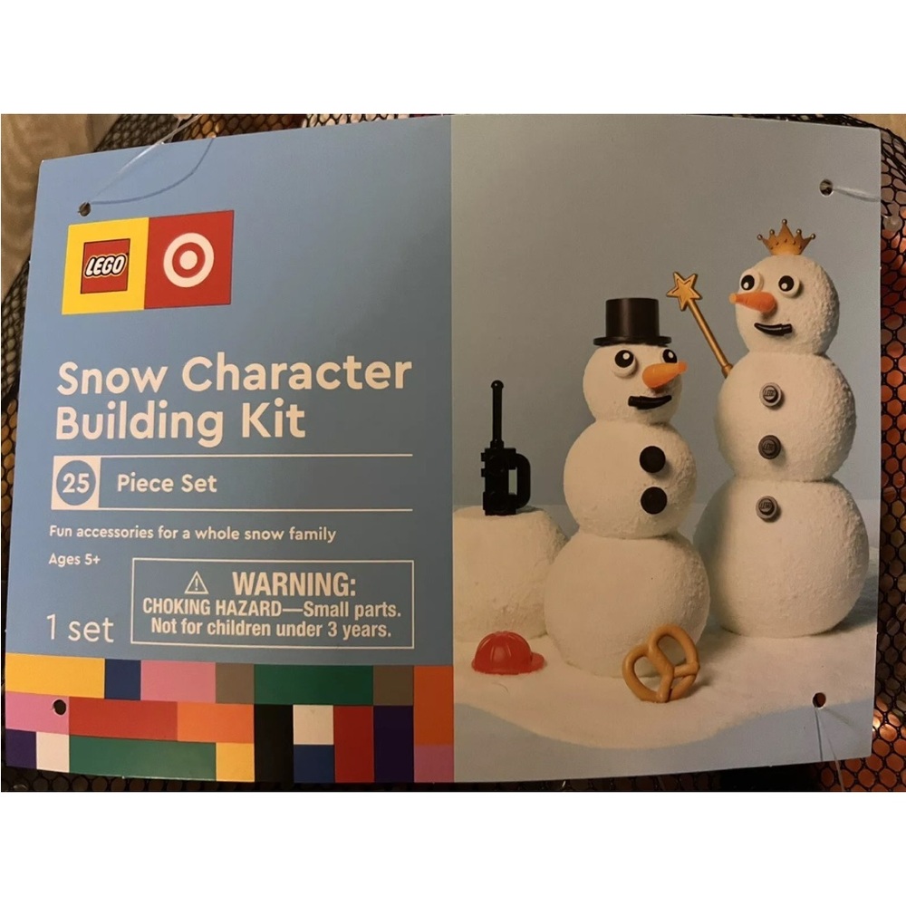 COPY - Lego snowman outdoor building kit.  New.  For outdoor snowman building.